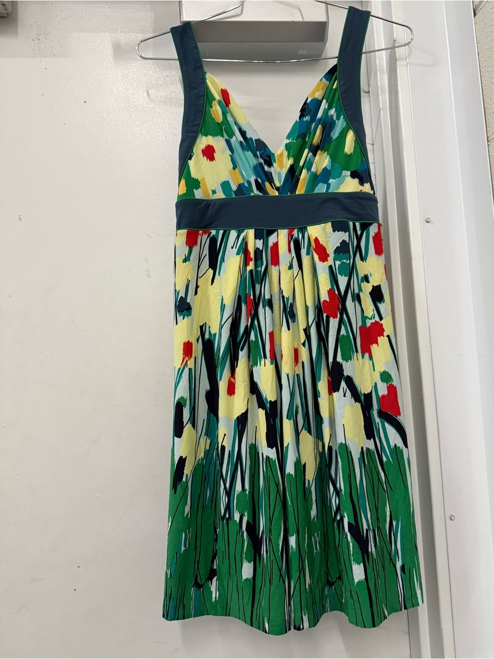 BCBGMaxAzria Multicolor Floral Print Dress